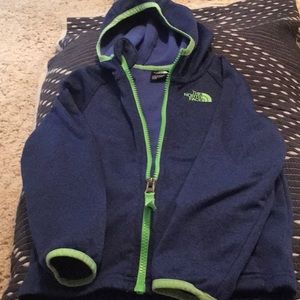 Toddler north face fleece inside jacket